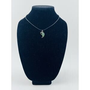 Claire’s Green Blue Purple Pendant Mood Yin Yang Moon Choker Necklace Costume Ch